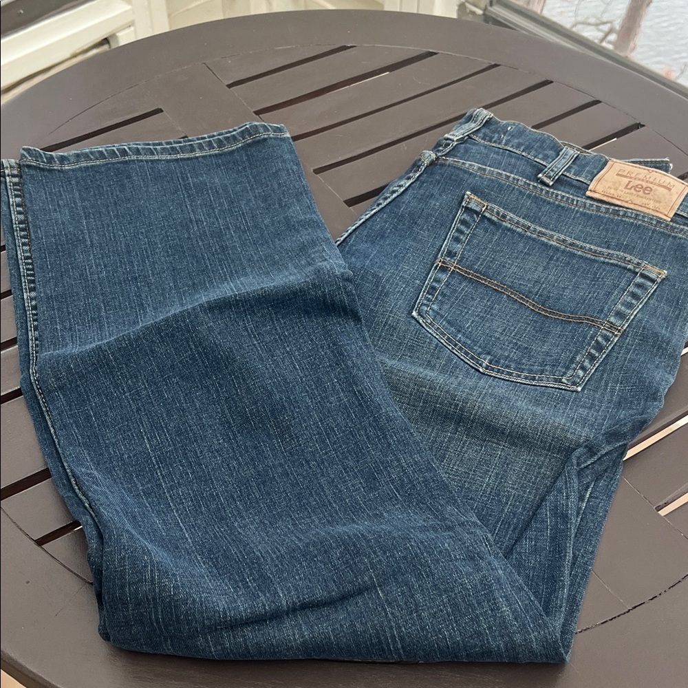 Lee Men's Indigo Relaxed Jeans